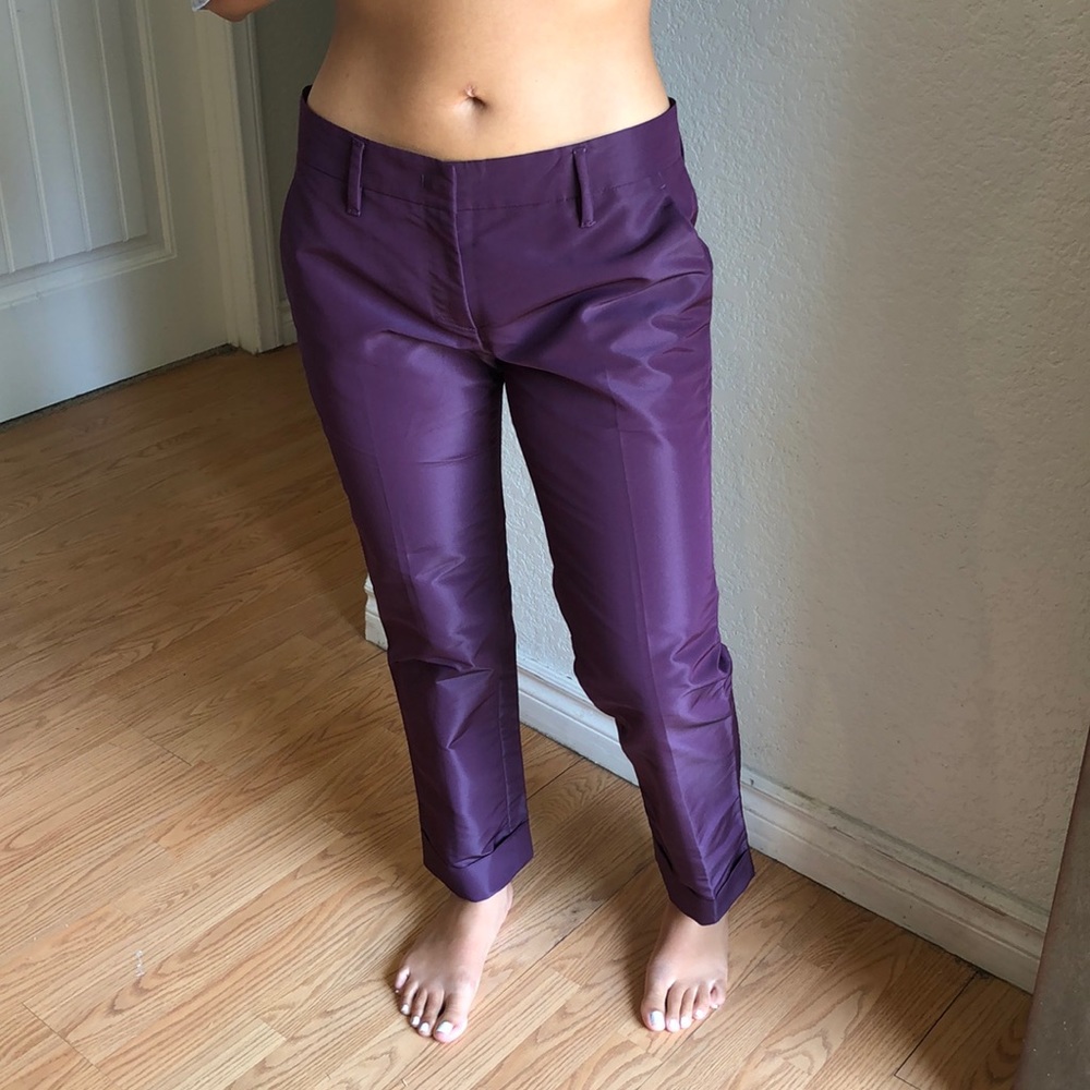 Prada Purple Women's Trousers